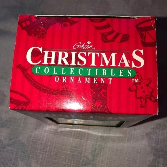 Gibson Christmas Collectable “At Home On The Range” Vintage Holiday Ornament NIB - Picture 10 of 12